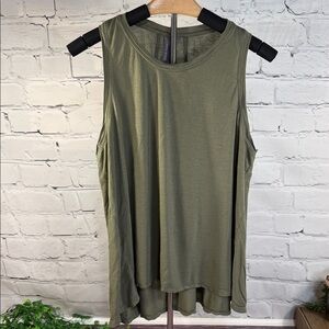 Sweaty Betty Olive Green Tank Top